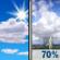 Monday: Mostly Sunny then Showers And Thunderstorms Likely
