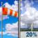 Tuesday: Mostly Sunny then Slight Chance Showers And Thunderstorms